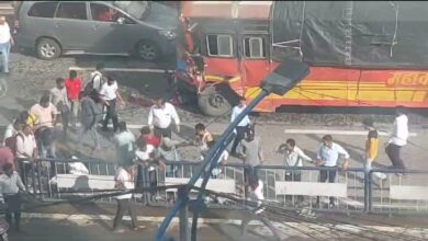 चांदणी चौकात भीषण अपघात ;&nbsp; कोथरूडकडे येणाऱ्या उतारावर  एसटीची महाकार्गो आणि..