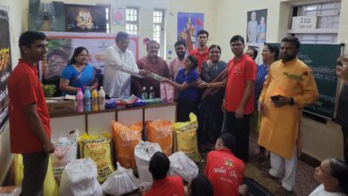 दिव्यांग मुलांचा सांभाळ करणाऱ्या उमेद फाउंडेशनला चंद्रकांत पाटील यांच्या हस्ते मदतीचा हात..