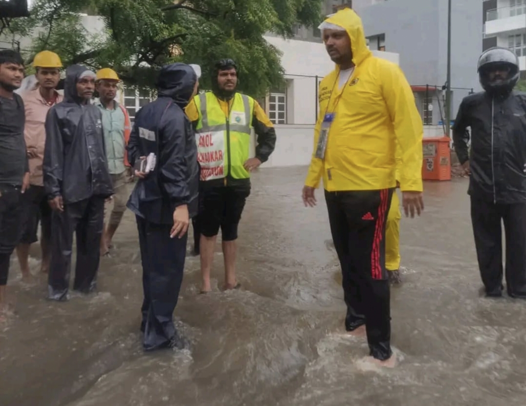 अतिवृष्टीमध्ये बाणेर, बालेवाडी, पाषाण, सुस, म्हाळुंगे, कोथरुड विधानसभा भागात नागरिकांसाठी अमोल बालवडकर यांची स्वतंत्र यंत्रणा तयार…