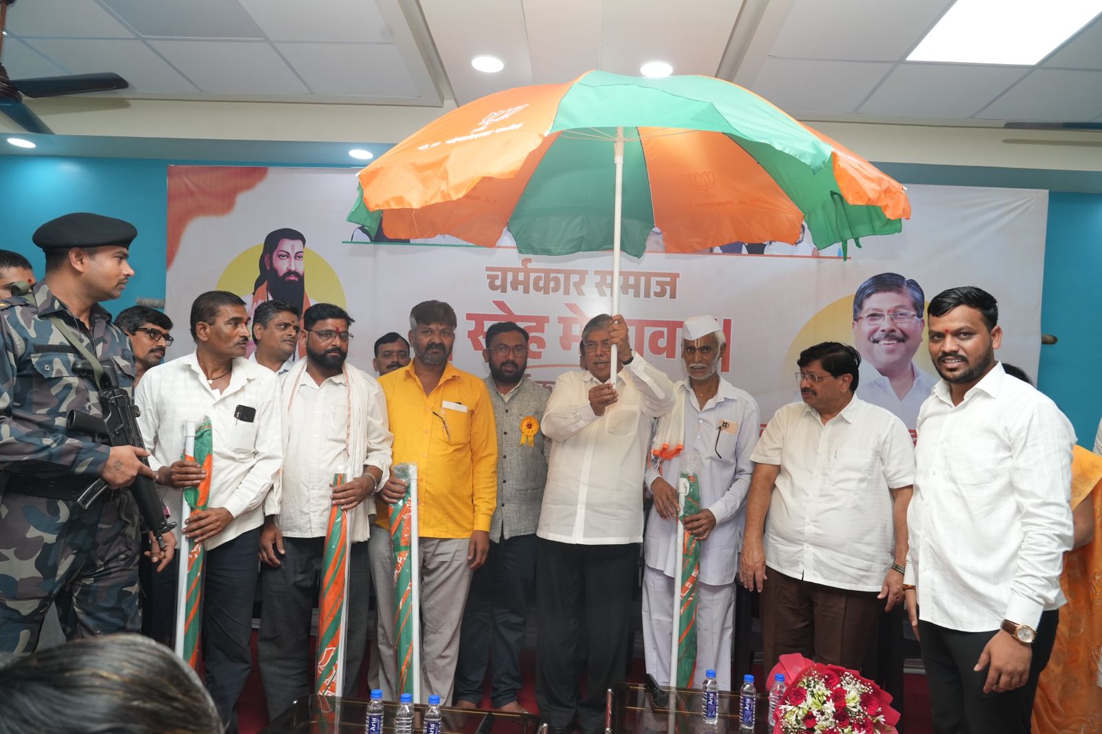 समाजाच्या सर्वांगीण विकासासाठी सेवा हाच आमुचा ध्यास : चंद्रकांत पाटील