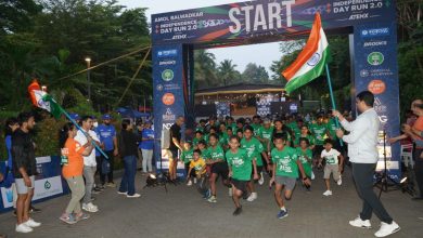 अमोल बालवडकर फाऊंडेशन व ॲटेनेक्स फिटनेस यांच्या संयुक्त विद्यमानाने आयोजित मॅरेथॅानमध्ये 2500 कोथरूडकरांचा उत्स्फूर्त सहभाग 