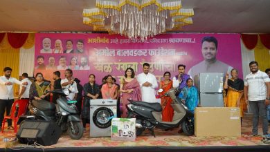 अमोल बालवडकर फाउंडेशनच्या वतीने ‘खेळ रंगला पैठणीचा’,’मंगळागौर’ आणि ‘लकी ड्रॉ’ स्पर्धेचे आयोजन