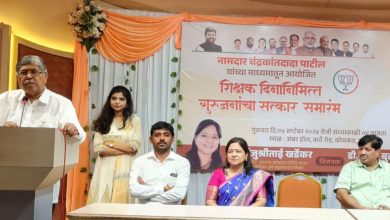 चंद्रकांत पाटील यांनी मनपा शाळेत शिक्षण घेत असतानाच्या शालेय जीवनातील आठवणींना दिला उजाळा