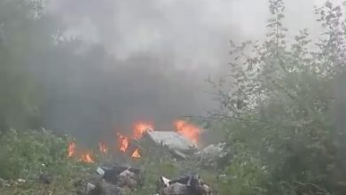 पुण्यातील बावधन परिसरात हेलिकॉप्टर कोसळलं