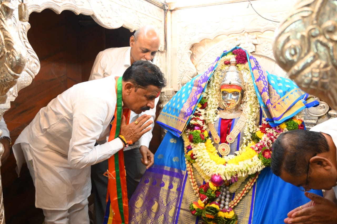 खडकवासला मतदार संघाच्या ग्रामीण भागातून भाजप महायुतीचे उमेदवार भिमराव तापकीर यांच्या प्रचाराचा जोरदार शुभारंभ..