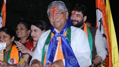 स्वराज्य सेनेचा चंद्रकांत पाटील यांना पाठिंबा