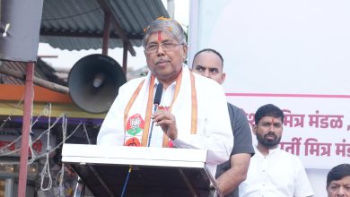चंद्रकांत पाटील यांची गोसावी वस्ती, नवीन शिवणे मध्ये पदयात्रा आणि चौक सभेस उत्स्फूर्त प्रतिसाद