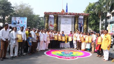 संविधान दिनानिमित्त कोथरुडमध्ये&nbsp; संविधान उद्देशिकेचे सामूहिक वाचन..