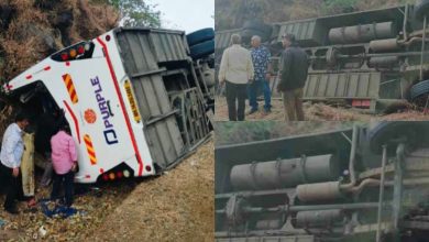 लग्नासाठी निघालेल्या वऱ्हाडी बसचा ताम्हिणी घाटात भीषण अपघात, 5 जण ठार 27 जण जखमी