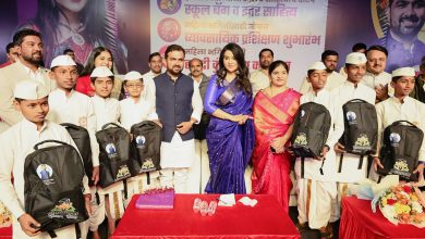 किरण दगडे पाटील जनेतेची सेवा करण्यासाठी कायम तत्पर : अमृता फडणवीस यांच्याकडून कौतुक..