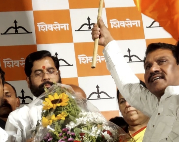 नितीन पवार यांचा एकनाथ शिंदेंच्या उपस्थितीत शिवसेनेत प्रवेश…