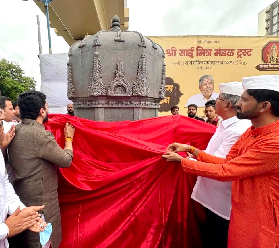 कोथरूडमधील श्री साई मित्र मंडळात वेरुळ येथील कैलास मंदिराची प्रतिकृती साकारणार…