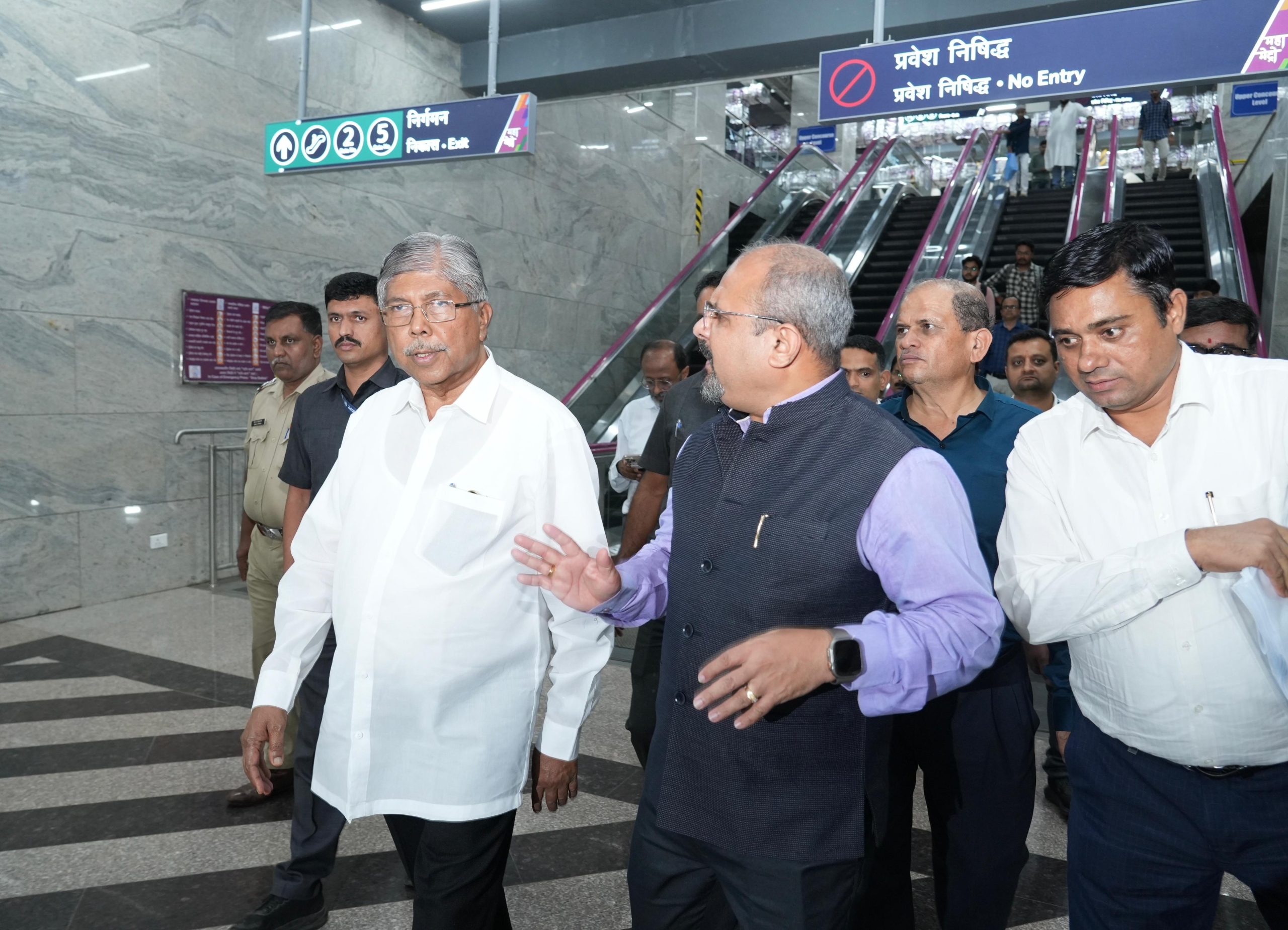 स्वारगेट मेट्रो स्थानक भविष्यात पुणेकरांना प्रवासासोबतच कॅार्पोरेटसाठी मल्टीमॅाडेल हब ठरेल : मंत्री चंद्रकांत पाटील