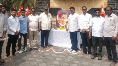 हिंदुहृदयसम्राट बाळासाहेब ठाकरे यांची जयंती उत्साहात