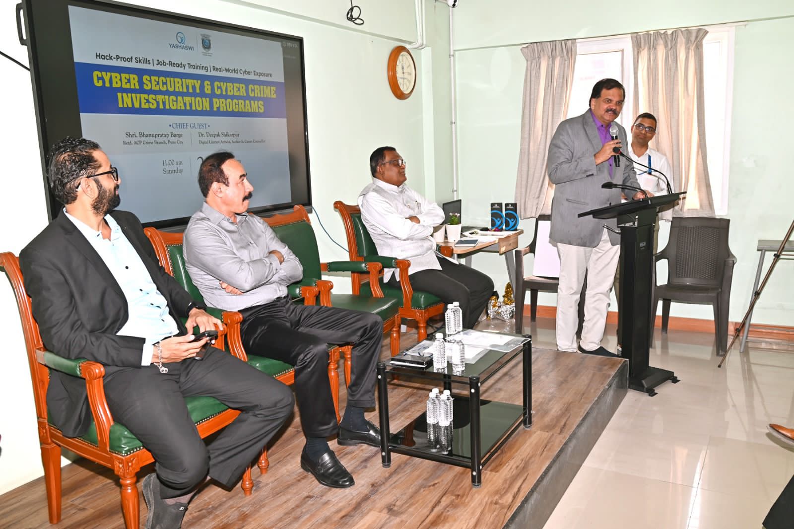 युवकांना सायबर सुरक्षा क्षेत्रात रोजगाराच्या नव्या संधी : डॉ. दीपक शिकारपूर