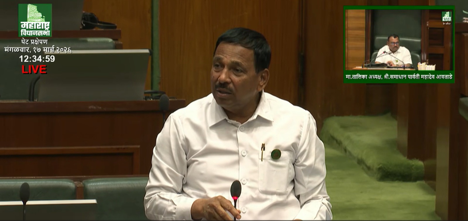 अर्थसंकल्पीय अधिवेशनात पुण्यातील कचरा व्यवस्थापनाचा मुद्दा; टेम्पो भाडे व कर्मचाऱ्यांच्या कमतरतेवर आमदार बापूसाहेब पठारेंचा सवाल