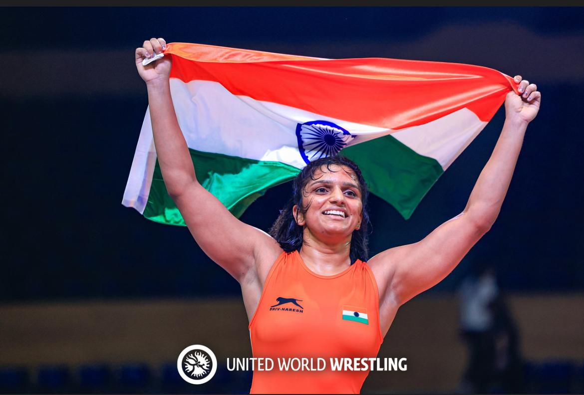 महाराष्ट्राच्या महिला कुस्तीगीर भाग्यश्री कोळी हिची देशासाठी सुवर्ण भरारी; एशियन चॅम्पियनशिप स्पर्धेमध्ये सुवर्ण पदक महाराष्ट्राच्या महिला कुस्तीगीर भाग्यश्री कोळी हिची देशासाठी सुवर्ण भरारी; एशियन चॅम्पियनशिप स्पर्धेमध्ये सुवर्ण पदक