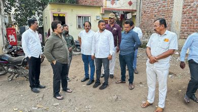 नगरसेवक हर्षवर्धन मानकर यांच्याकडून सुतारदरा परिसरातील पावसाळा पूर्व तयारीचा प्रत्यक्ष आढावा