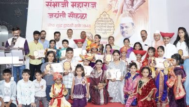 “मावळे, जिजाऊ आणि बालशंभूरायांच्या रूपातून इतिहास झाला जिवंत! ”