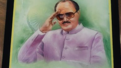 पुण्यातील रंगावली कलाकार शनेश्वर खराडे यांचे रांगोळीतून अजितदादांना अभिवादन!!! पुण्यातील रंगावली कलाकार शनेश्वर खराडे यांचे रांगोळीतून अजितदादांना अभिवादन!!!