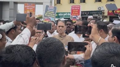 पुणे–नाशिक रेल्वेसाठी मंचरमध्ये एल्गार; ‘सरळ मार्गानेच रेल्वे झाली पाहिजे’, दिलीप वळसे पाटील यांची आक्रमक भूमिका पुणे–नाशिक रेल्वेसाठी मंचरमध्ये एल्गार; ‘सरळ मार्गानेच रेल्वे झाली पाहिजे’, दिलीप वळसे पाटील यांची आक्रमक भूमिका