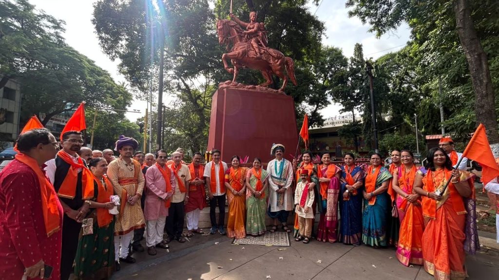 श्रीमंत थोरले बाजीराव पेशवे यांना जयंतीनिमित्त दुचाकी रॅली द्वारे अभिवादन ! Img 20260817 wa00071989259825659828666