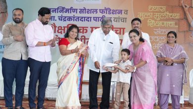 दातृत्वाची भावना प्रत्येकामध्ये रुजावी : मंत्री चंद्रकांत पाटील दातृत्वाची भावना प्रत्येकामध्ये रुजावी : मंत्री चंद्रकांत पाटील