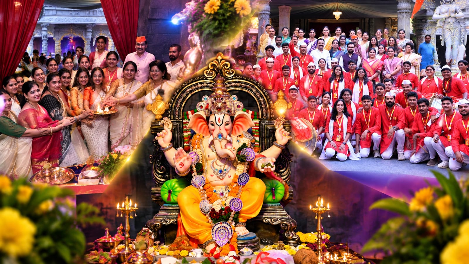बावधन मध्ये महिलाशक्तीचा जागर! ‘सिद्धीच्या गणपती’ची दिमाखात प्राणप्रतिष्ठापना बावधन मध्ये महिलाशक्तीचा जागर! ‘सिद्धीच्या गणपती’ची दिमाखात प्राणप्रतिष्ठापना