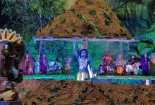 अमेरिकेतील पिट्सबर्गमध्ये गणेशोत्सवाचा जल्लोष; गोवर्धन पर्वताचा देखावा ठरला विशेष आकर्षण