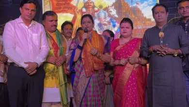 संयुक्त भेलकेनगर मित्र मंडळाचा ‘श्री खंडोबा महात्म्य’ जिवंत देखावा पाहण्यास पहिल्याच दिवशी प्रचंड गर्दी