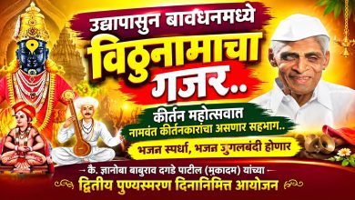 उद्यापासून बावधनमध्ये विठुनामाचा गजर..कीर्तन महोत्सवात नामवंत कीर्तनकारांचा असणार सहभाग..