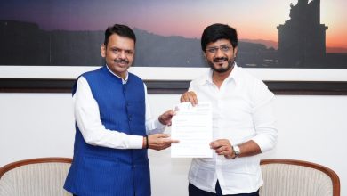 छत्रपती शिवाजीनगर मतदारसंघाच्या विकासासाठी आमदार सिद्धार्थ शिरोळे यांनी घेतली मुख्यमंत्री देवेंद्र फडणवीस यांची भेट
