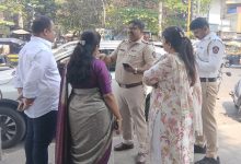 कोथरूड डेपो, शांतिबन आणि एकलव्य कॉलेज चौकातील वाहतूक समस्येची पाहणी..