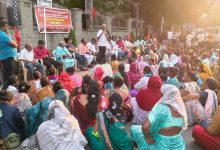 कंत्राटी सफाई कामगारांचा पुणे महापालिकेवर आक्रोश मोर्चा
