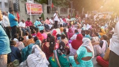 कंत्राटी सफाई कामगारांचा पुणे महापालिकेवर आक्रोश मोर्चा